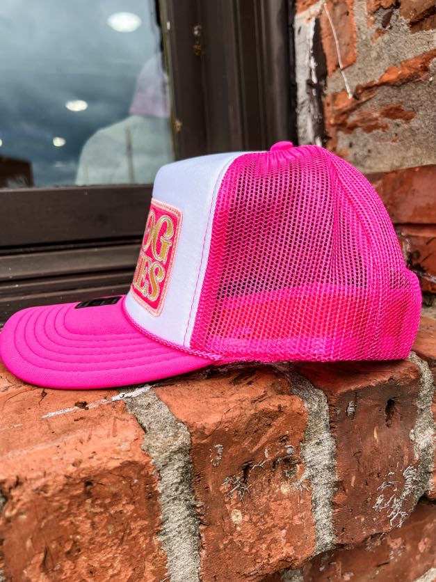Nacogdoches Patch Foam Hat- Pink