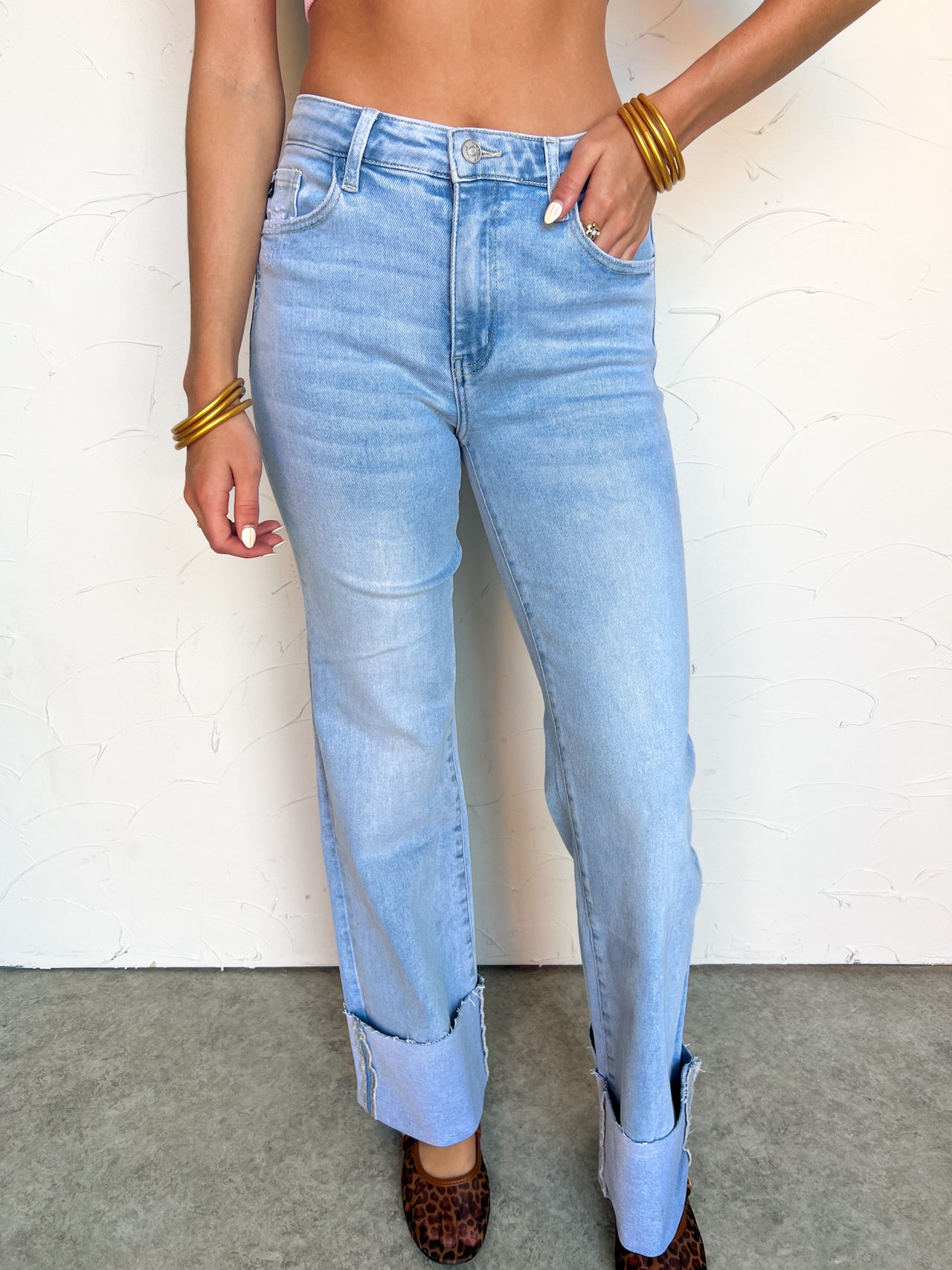 A Nice Surprise Slim Straight Leg Jeans