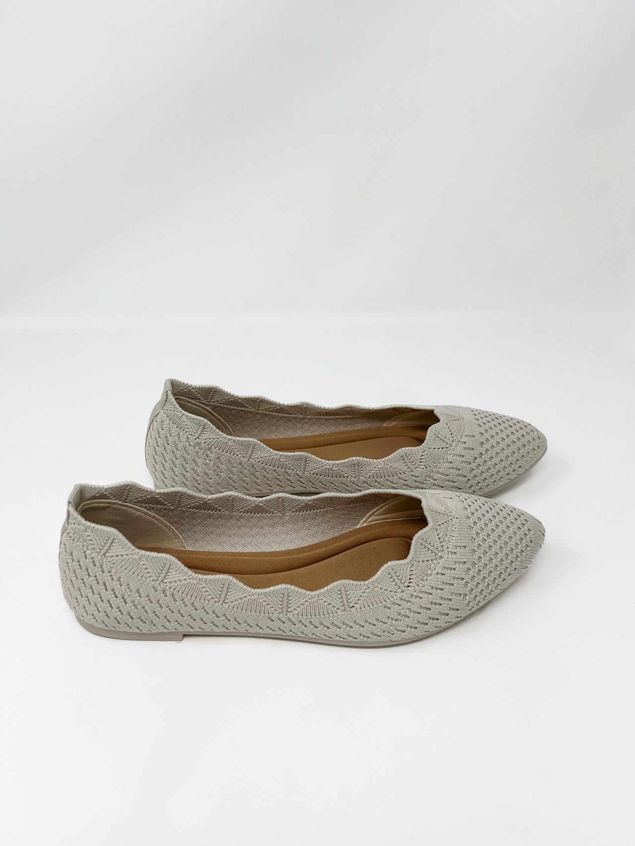 Kosta Ballerina Flats- Bone