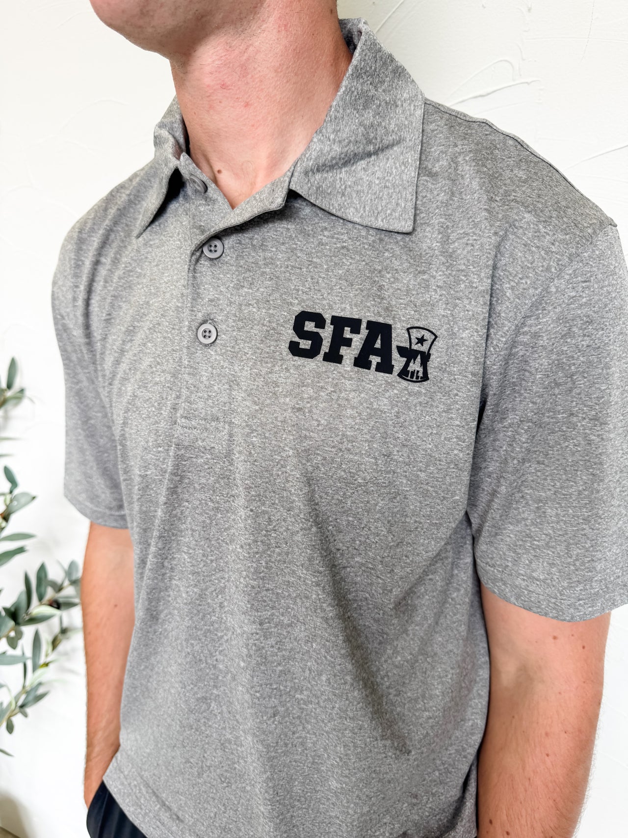 SFA Axe Polo- Black Logo