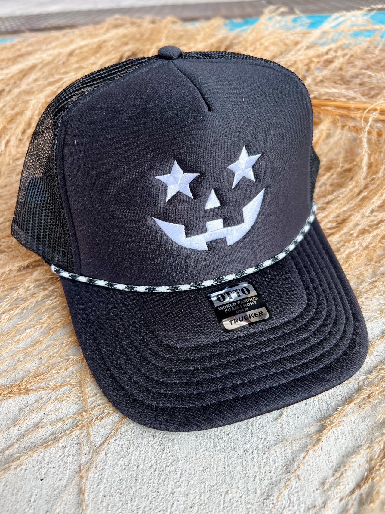 Star Pumpkin Foam Hat