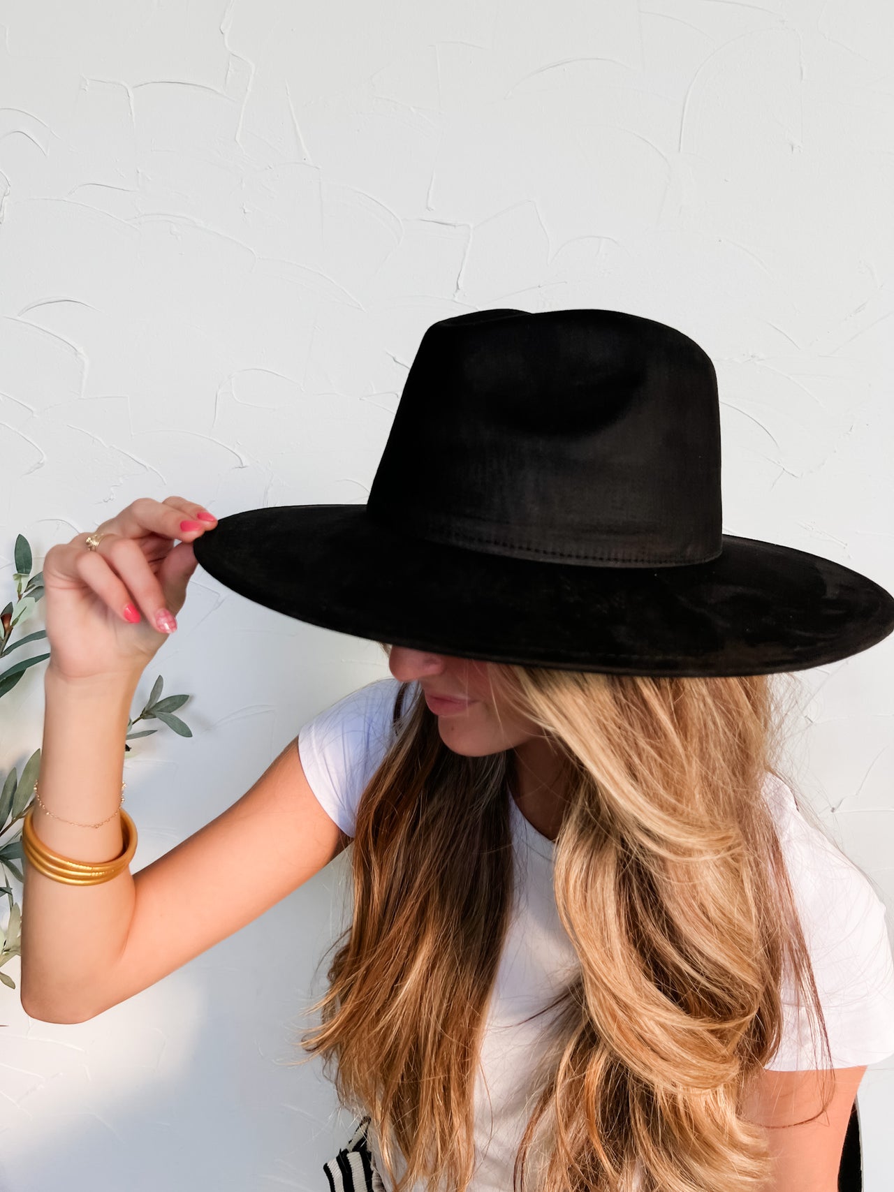 Sonia Felt Hat- Black