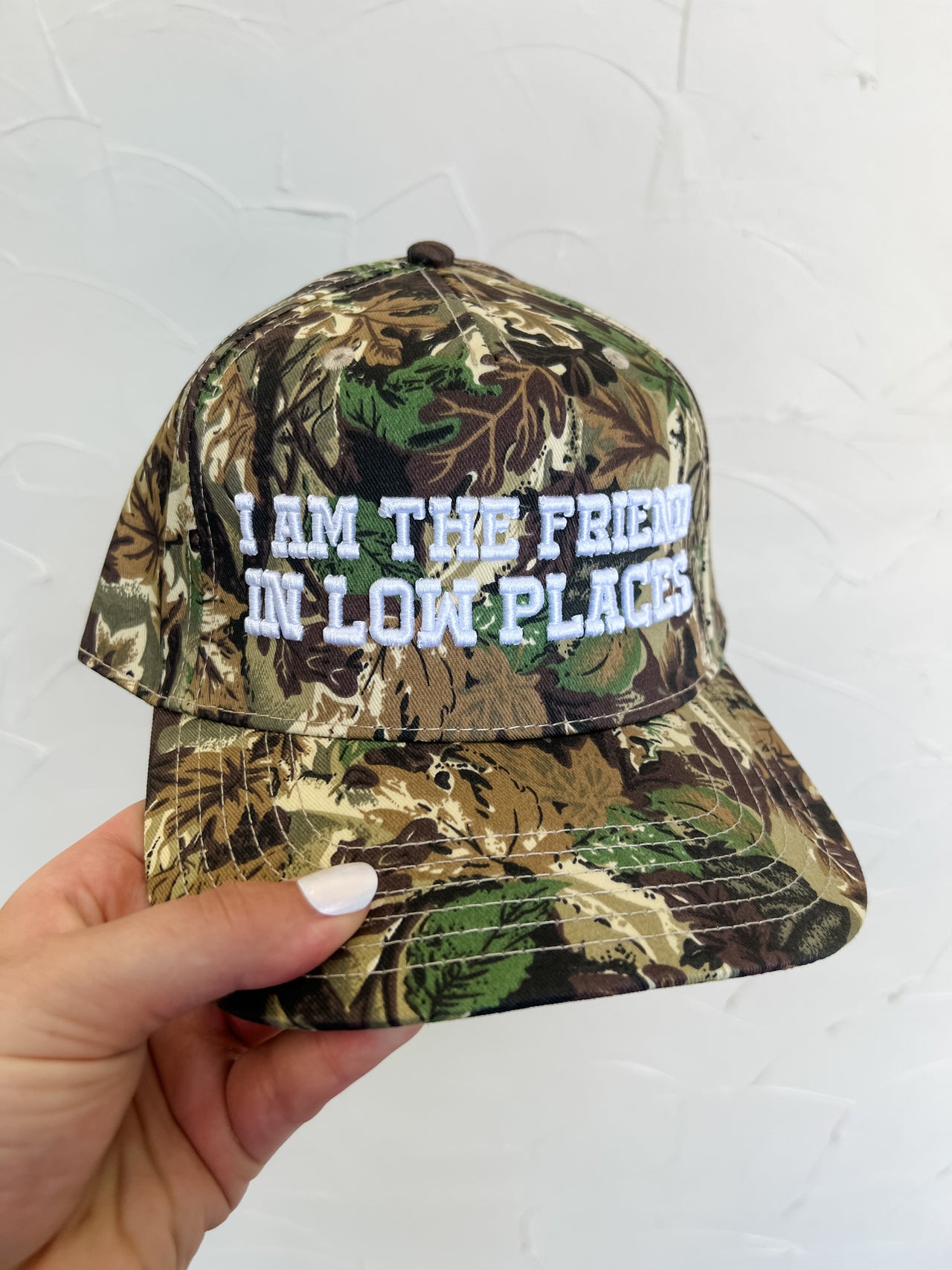 Friend in Low Places Camo Cap