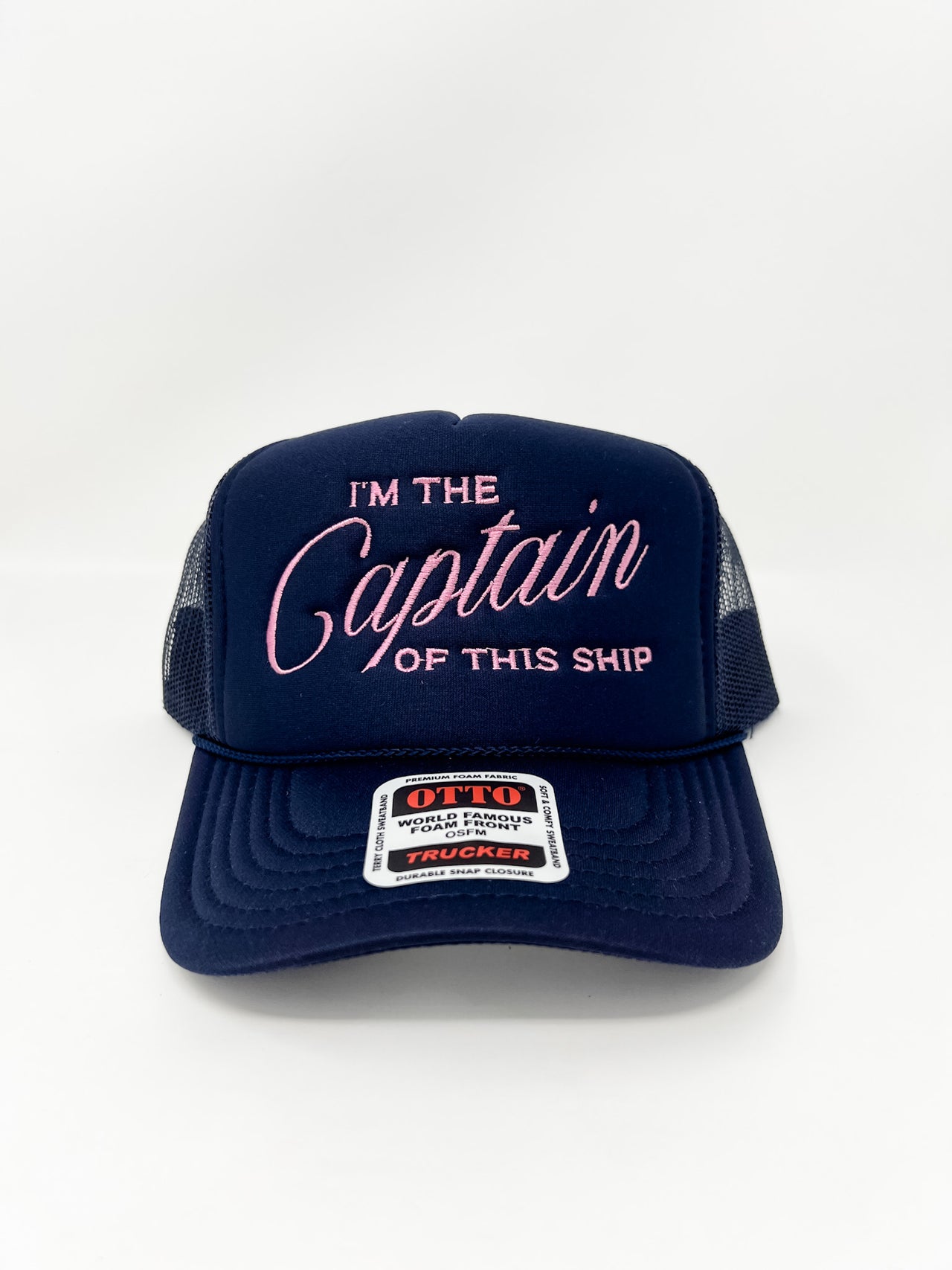 Captain Of This Ship Foam Trucker