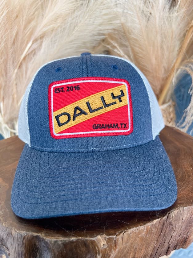TX Dally Red Patch Hat- Navy/Grey