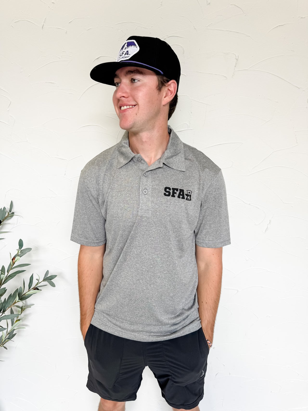 SFA Axe Polo- Black Logo