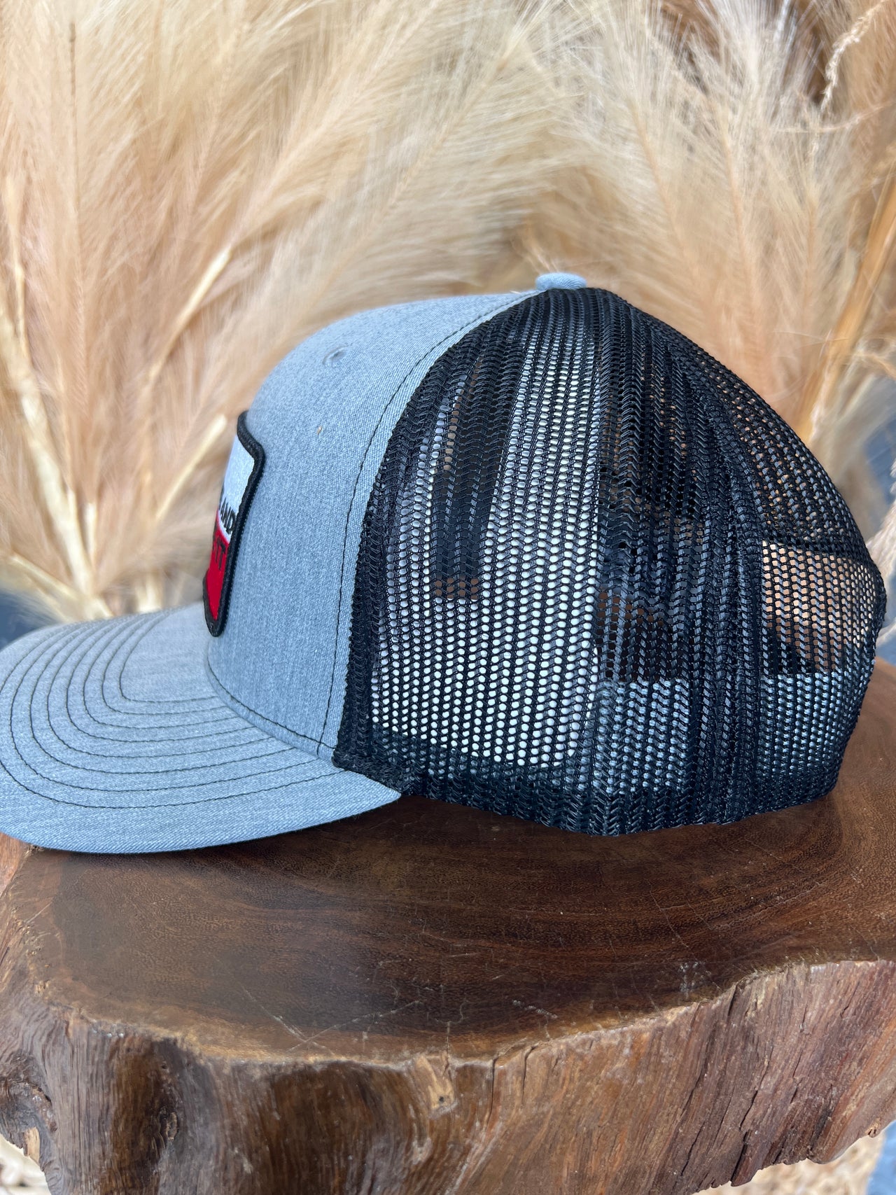 Come and Take It Texas Flag Hat- Grey/White