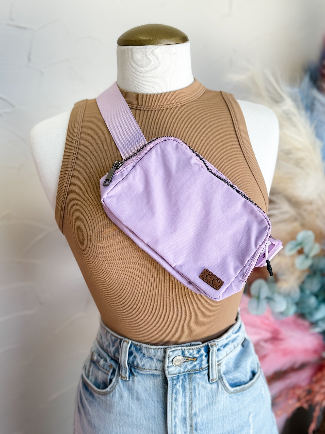 Basic Belt Bag- Lavender