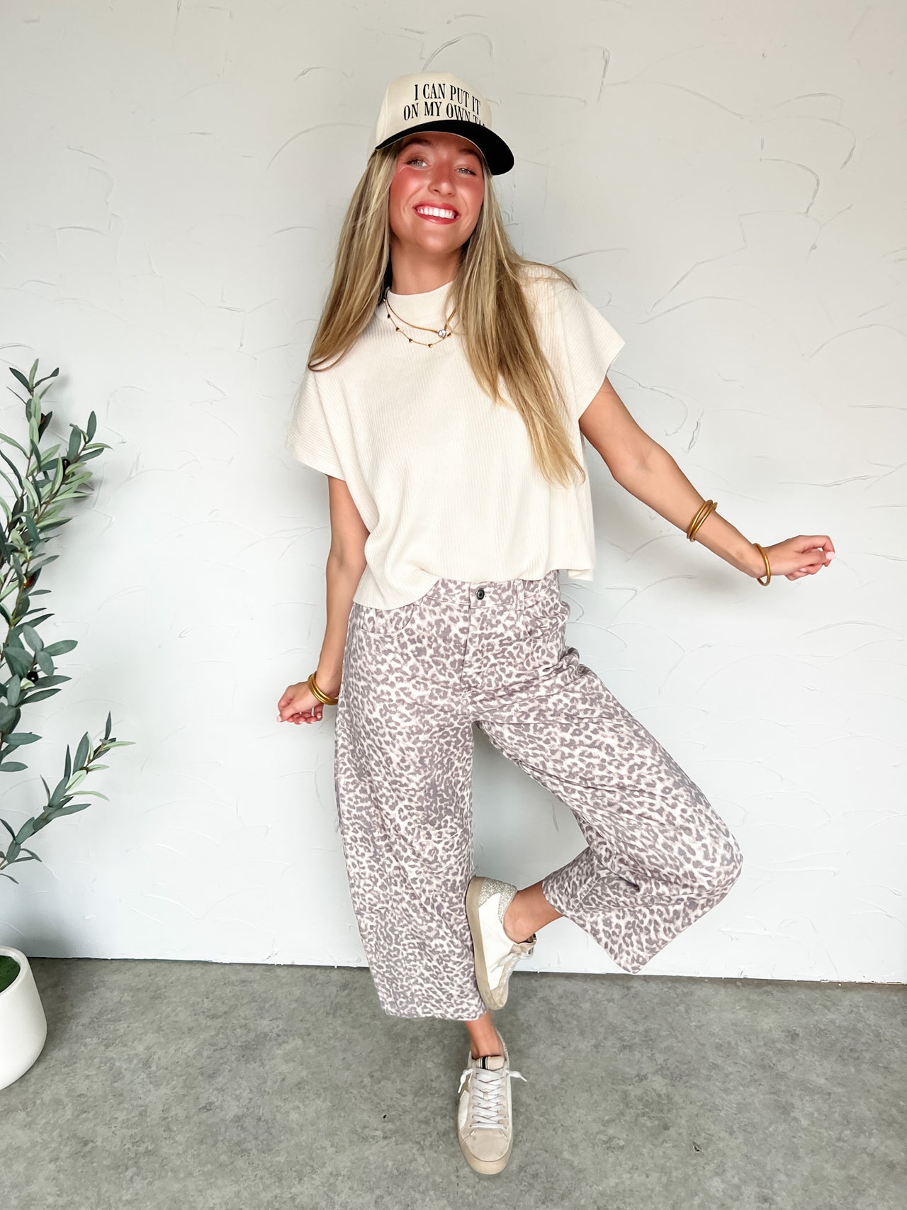 Stay Cute And Comfy Mock Neck Sweater- Sand Beige