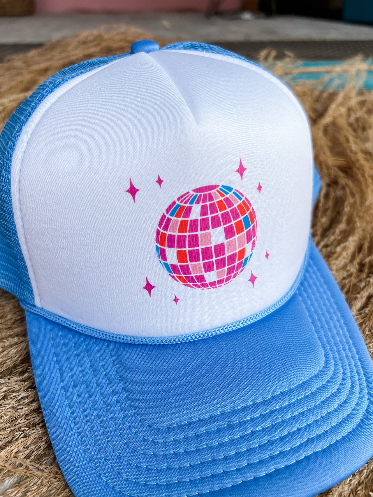 Disco Ball Foam Hat