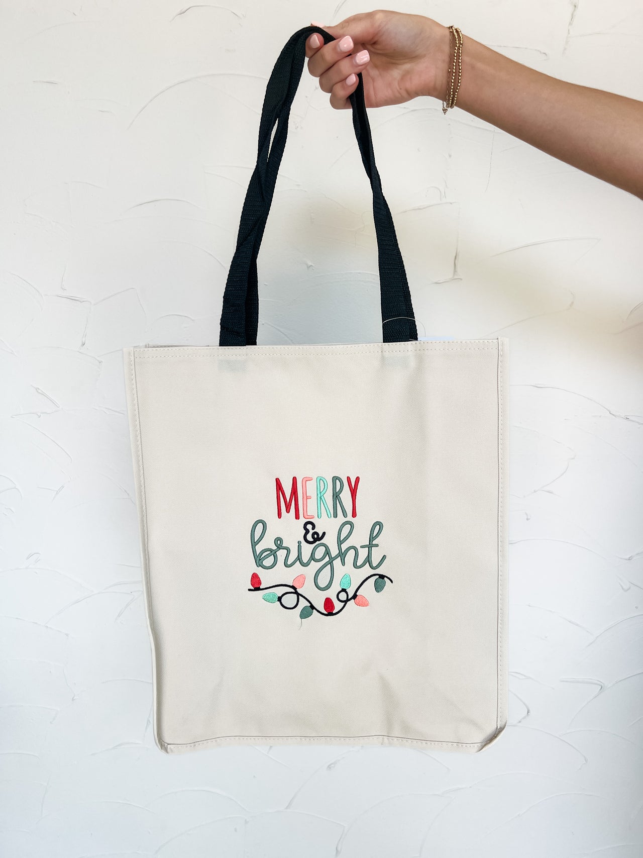 Merry and Bright Tote Bag