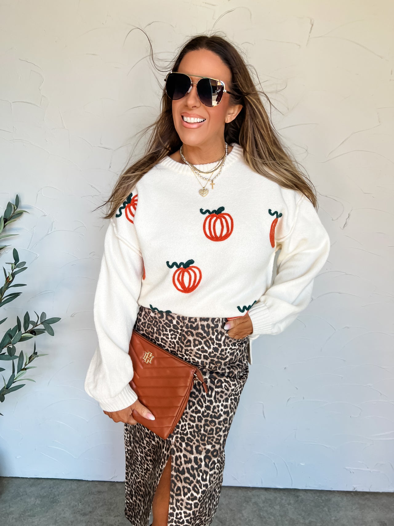 Give Me The Pumpkins Sweater