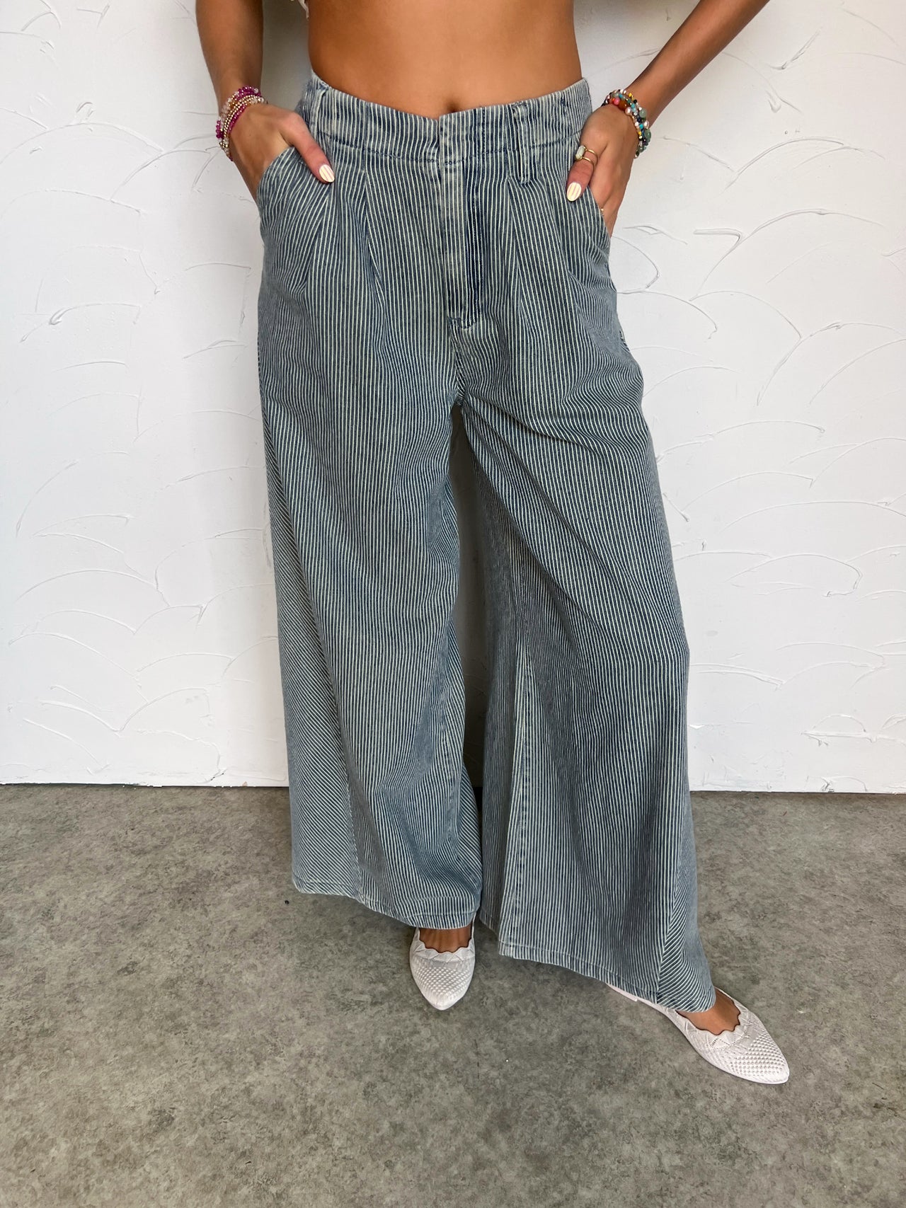 A Little Extra Denim Pants