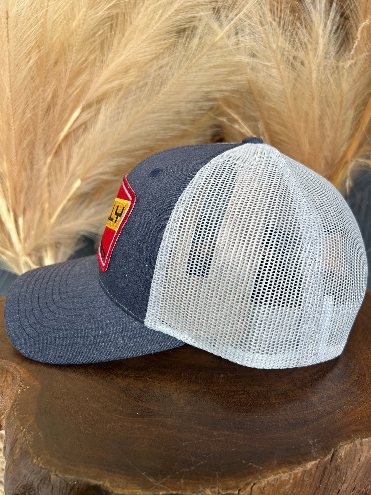 TX Dally Red Patch Hat- Navy/Grey