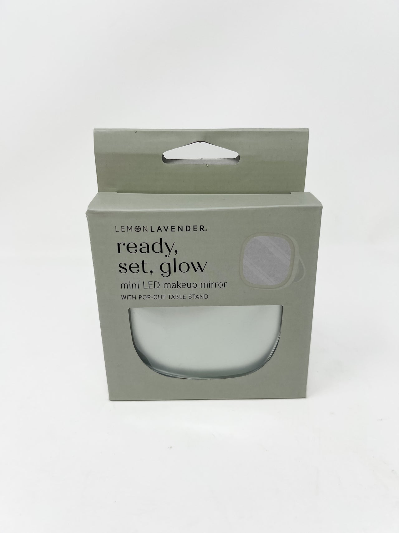 Lemon Lavender Led Light Up Mini Mirror