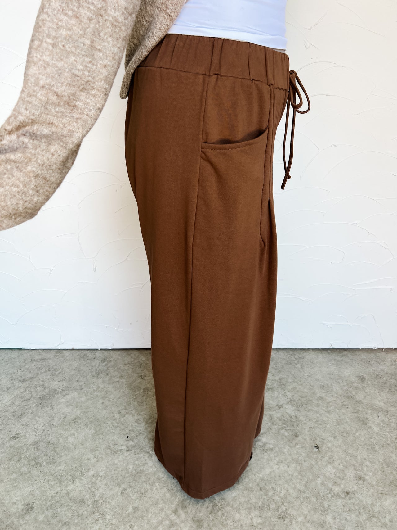 Let's Debrief French Terry Pants