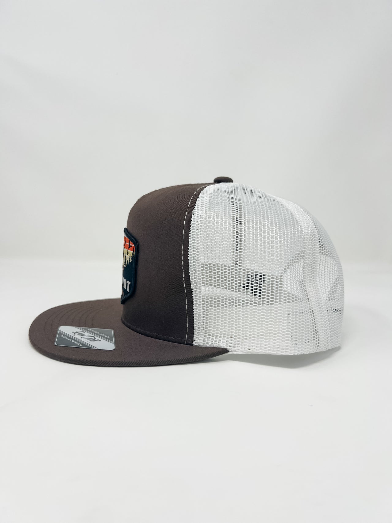 Open Season Hat- Brown/White