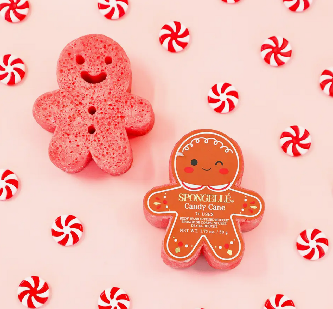 Candy Cane Gingerbread Holiday Buffer