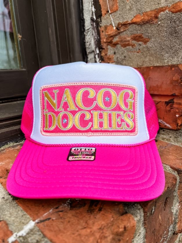 Nacogdoches Patch Foam Hat- Pink