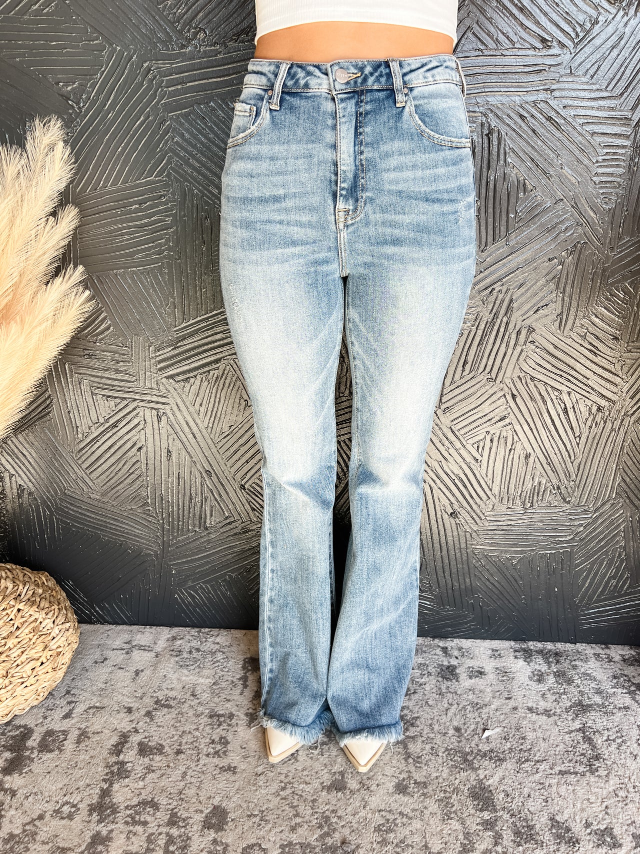 My Favorite High Rise Vintage Flare Jeans