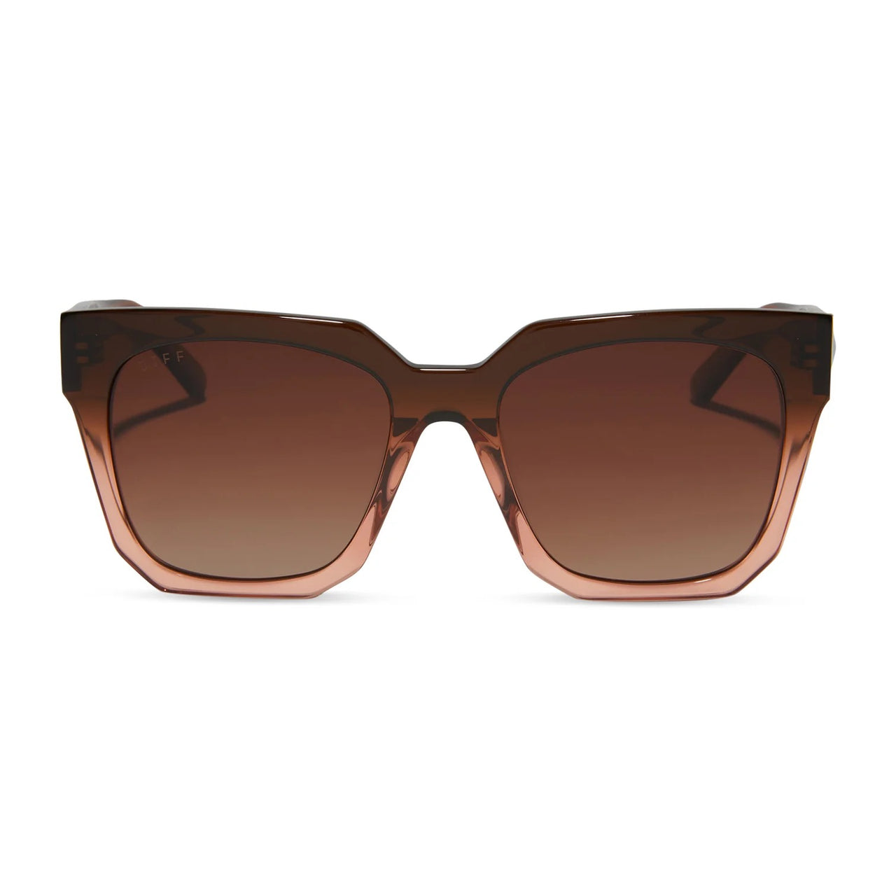{DIFF} Bella ii- taupe ombre + brown sunglasses