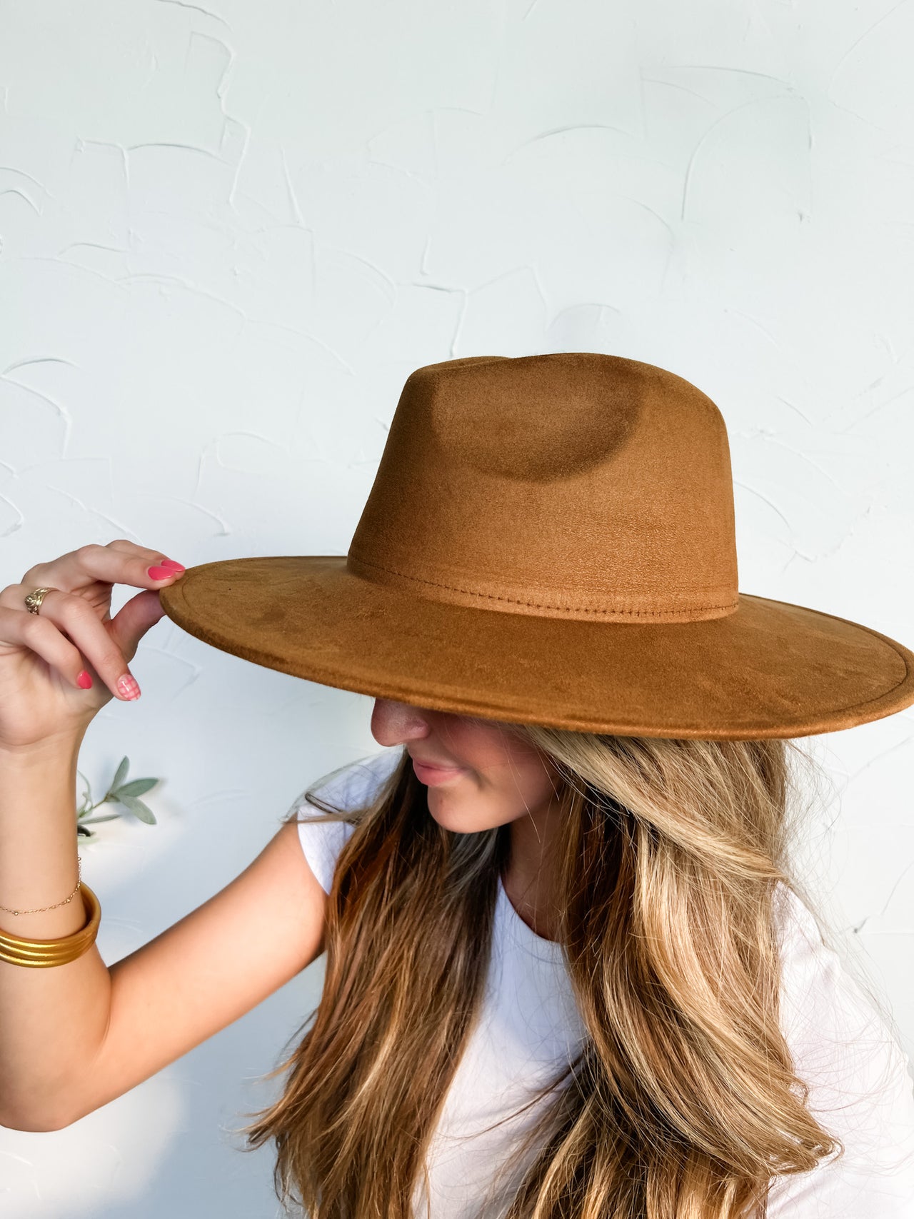 Sonia Felt Hat- Khaki