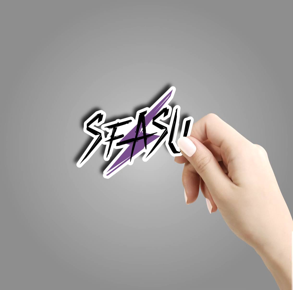 SFASU Lightning Sticker