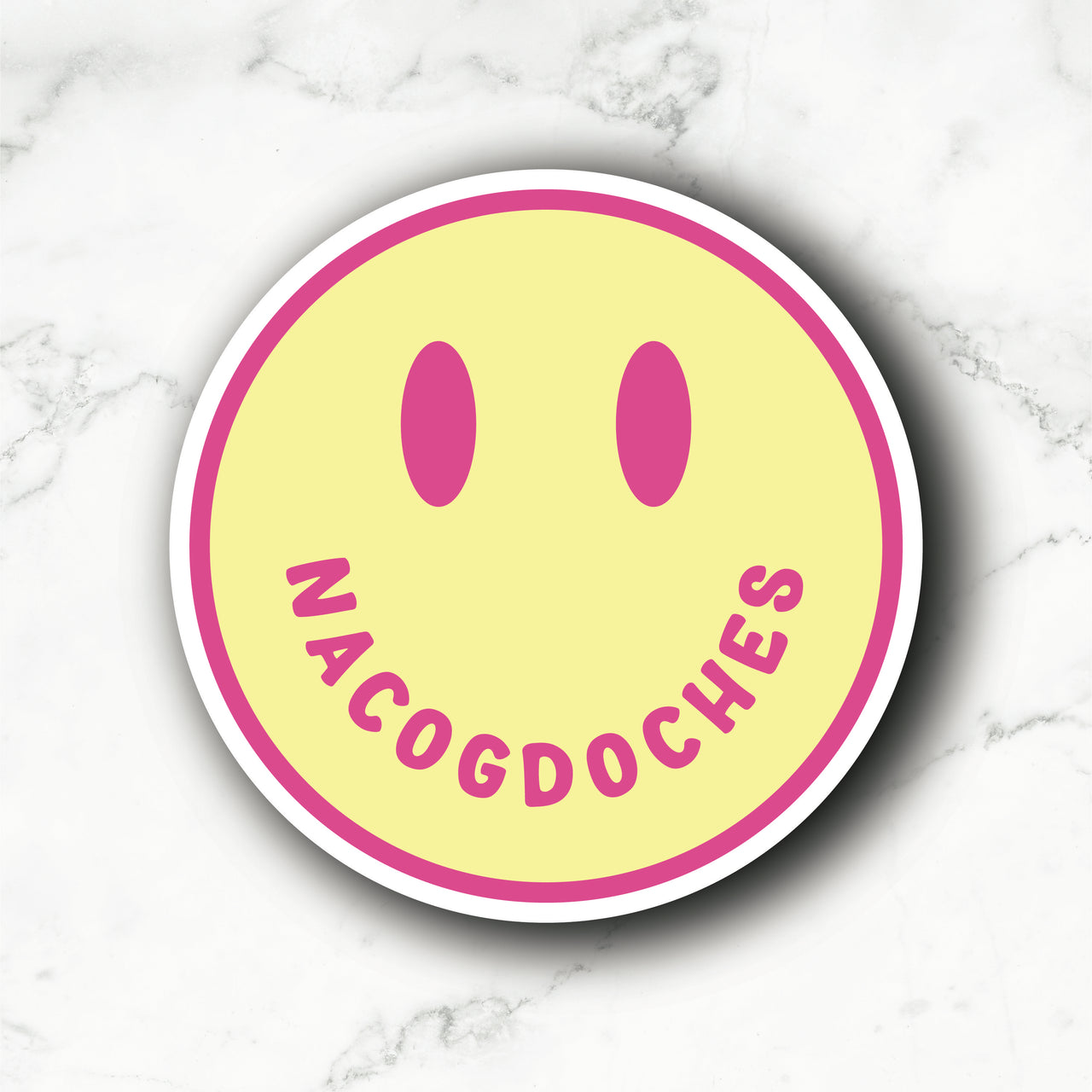 Happy Face Nacogdoches Sticker