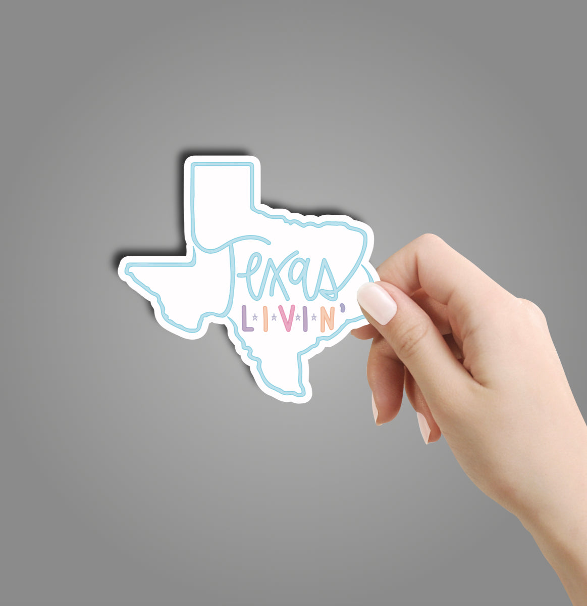 Texas Livin' Sticker