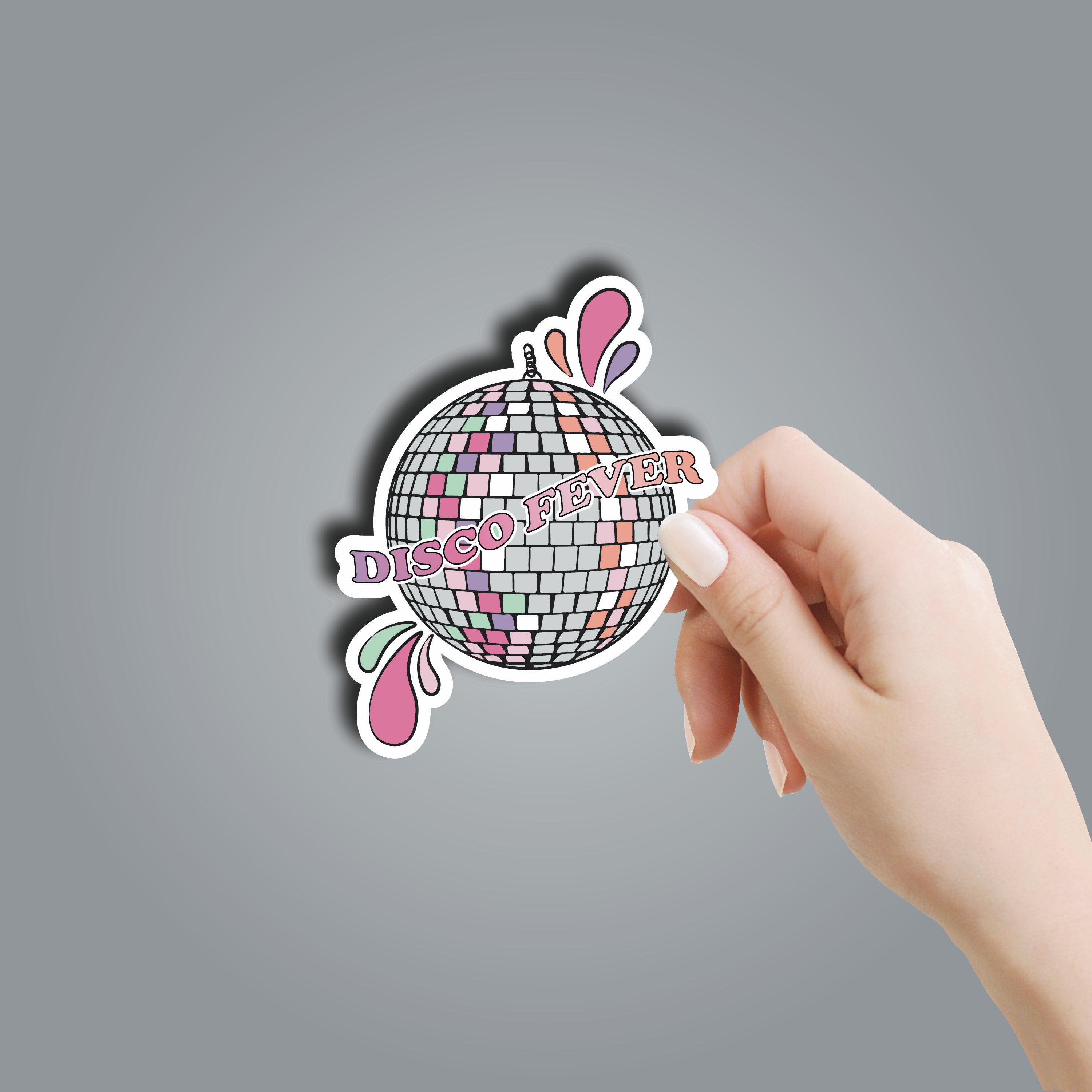 Disco Fever' Sticker