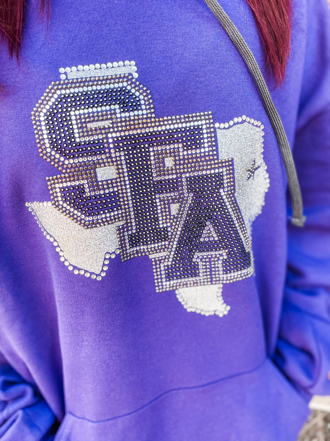 SFA Logo Purple Hoodie