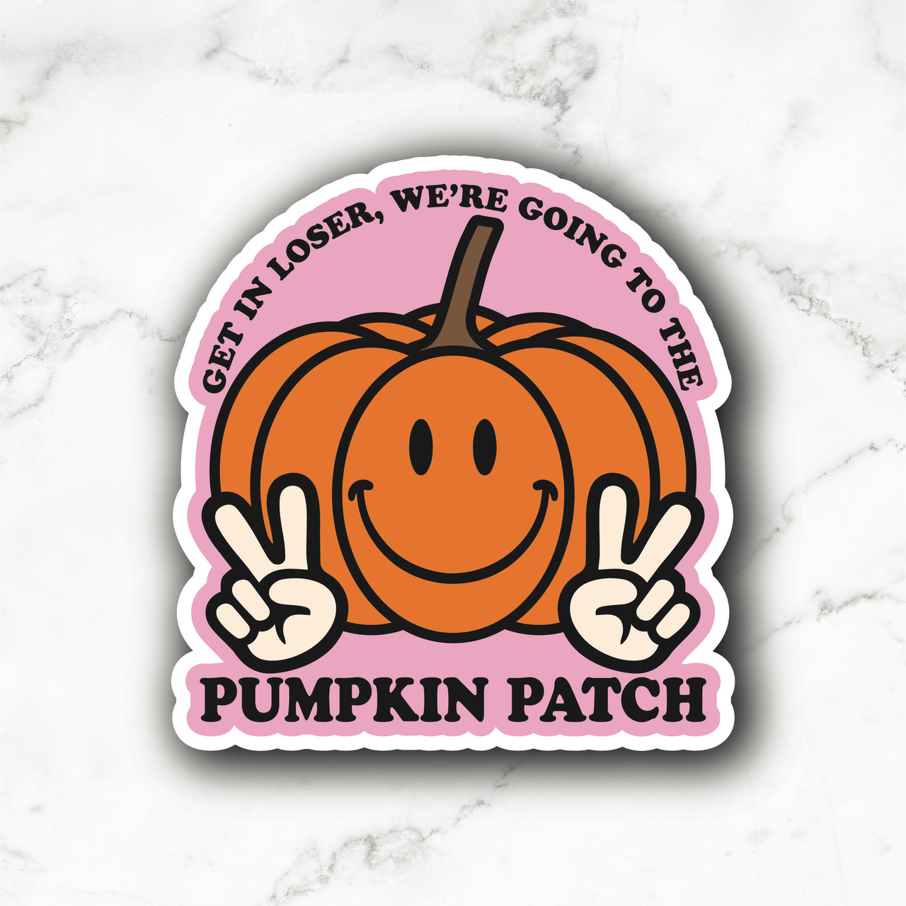Pumpkin Patch Sticker