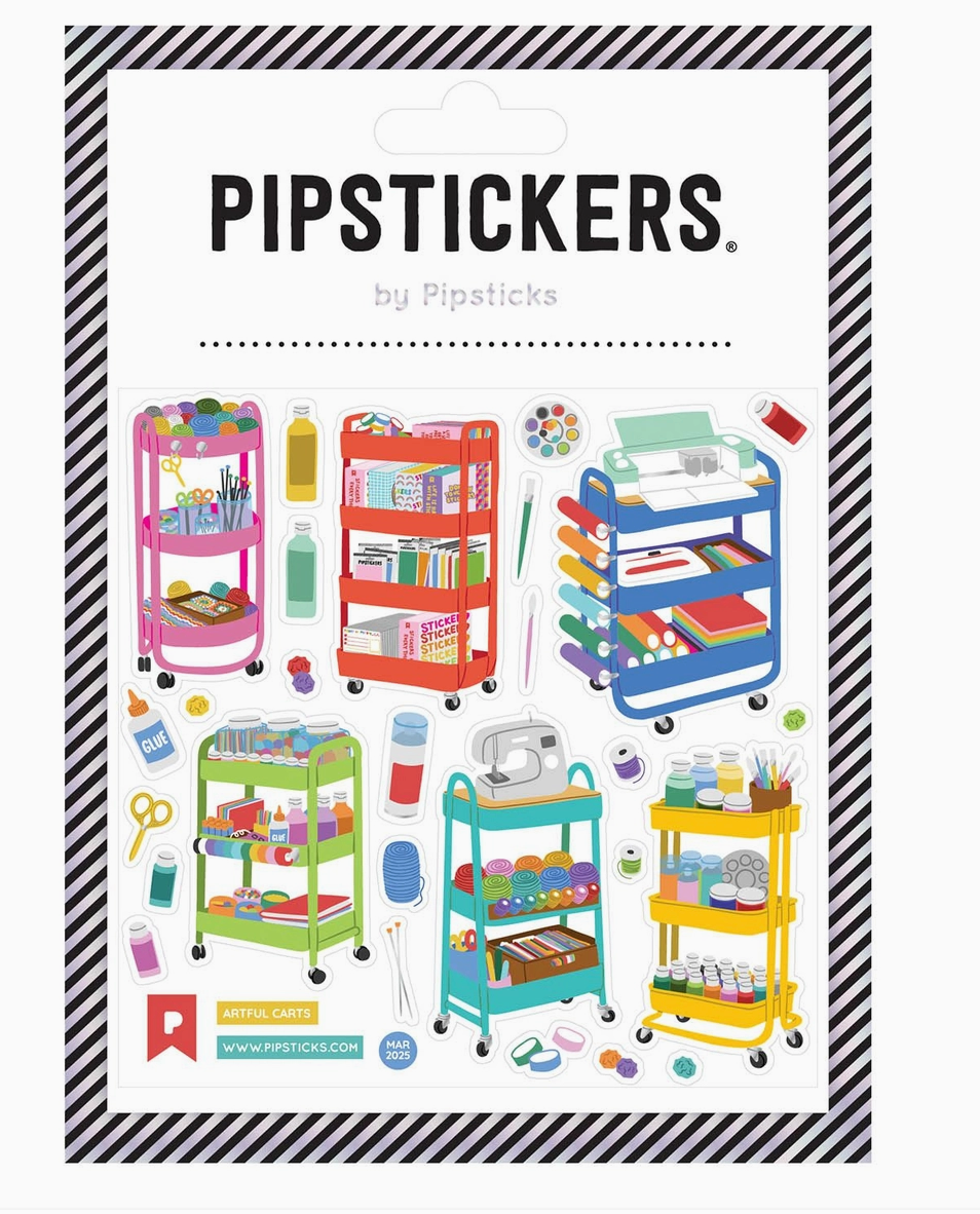 Artful Carts Stickers