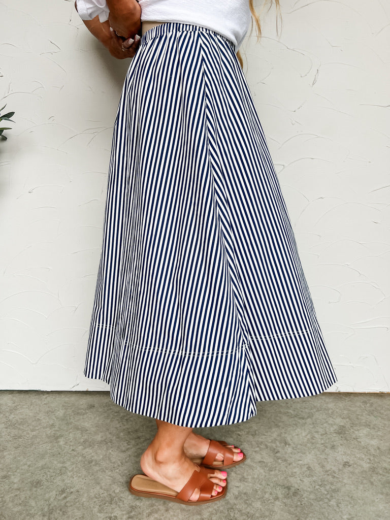 My Staple Piece Navy Skirt
