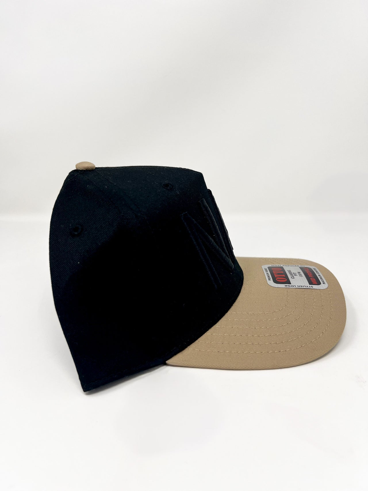 NAC Tone Puff Hat- Khaki/Black