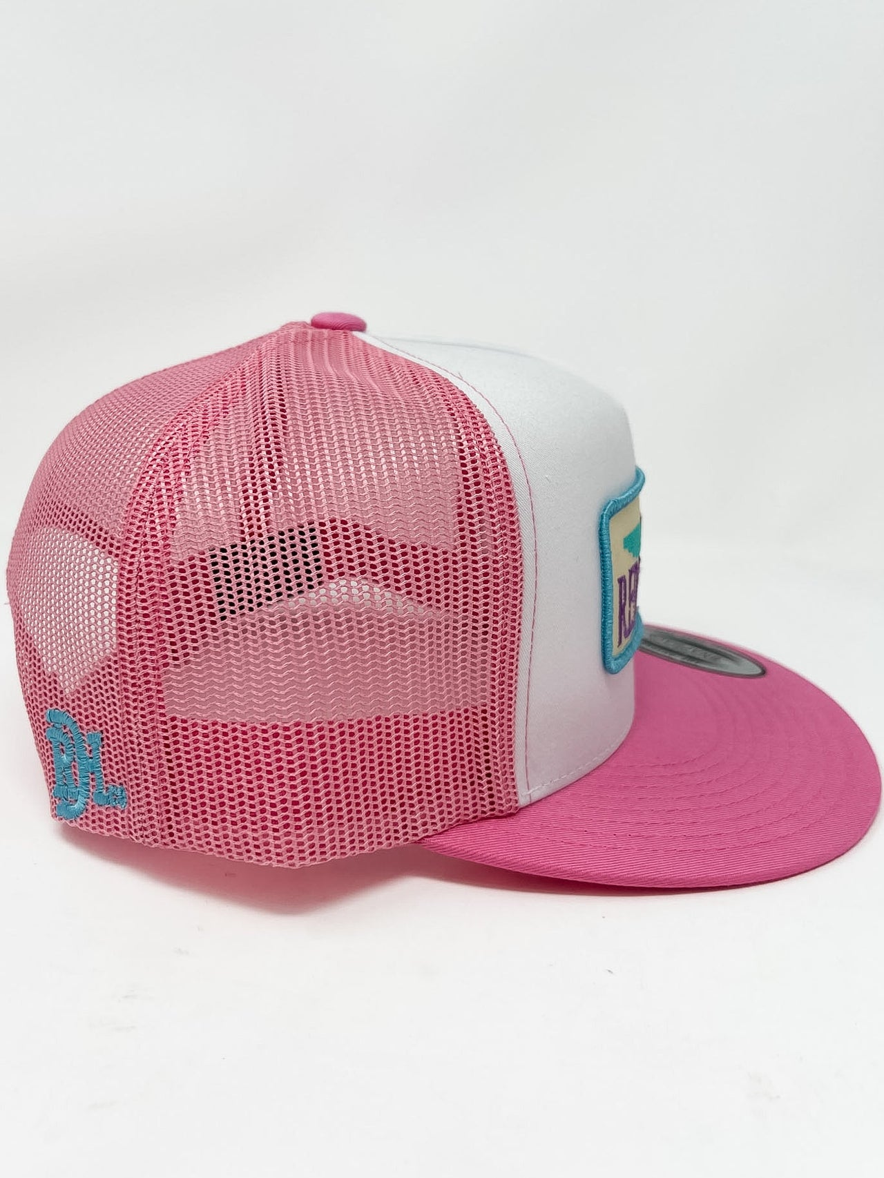 Thunderbird Hat- Pink/White