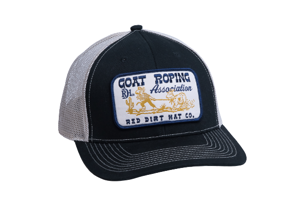 Goat Roping Hat- Black/Khaki