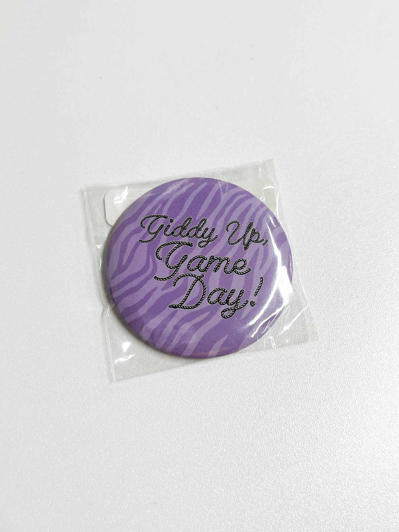 Giddy Up, Game Day Pin