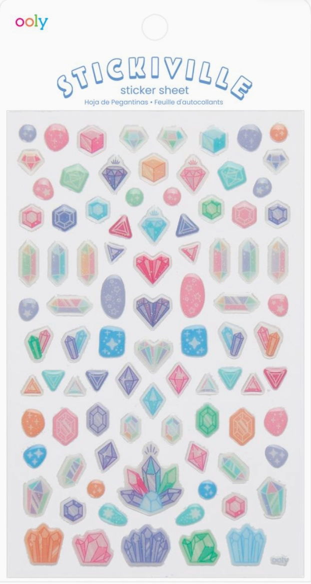 Glitter Gem Stickers