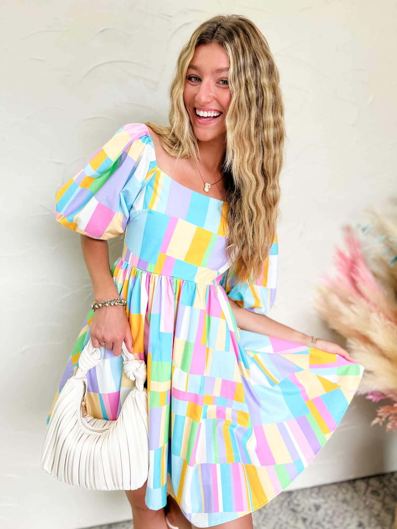 My Bright Personality Poplin Dress