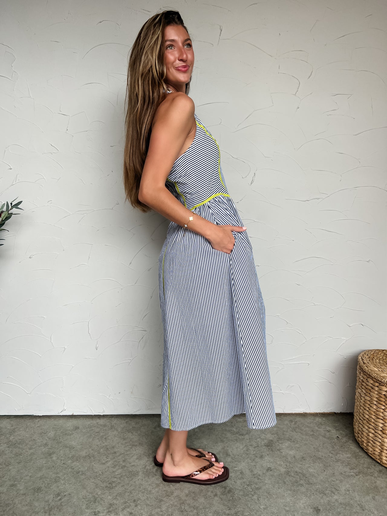 All For The Best Mid Line Midi Dress