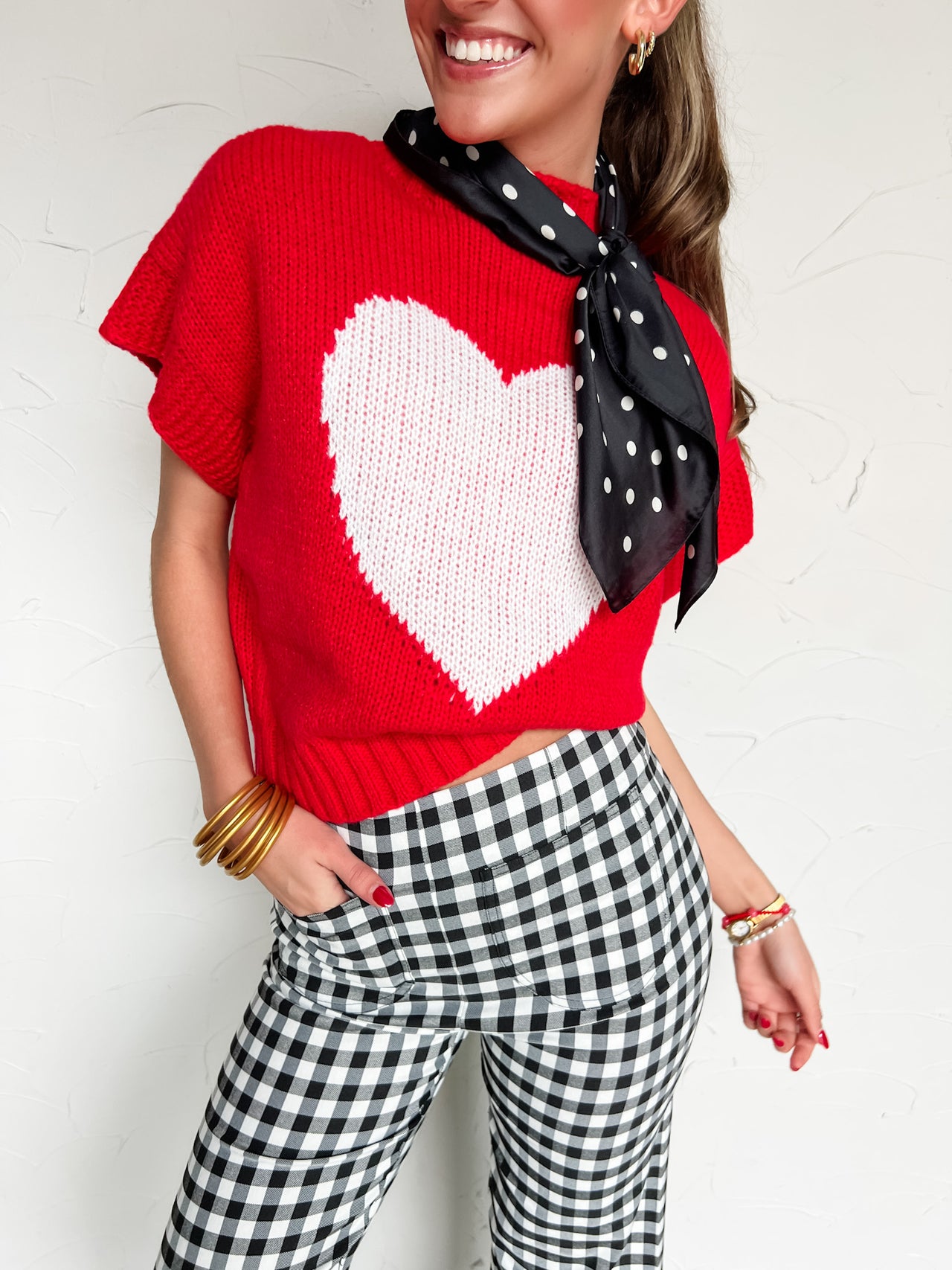 Leave My Heart On Display Sweater