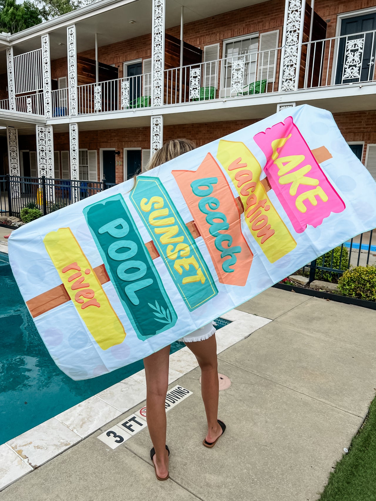 Summer Sign Quick Dry Towel