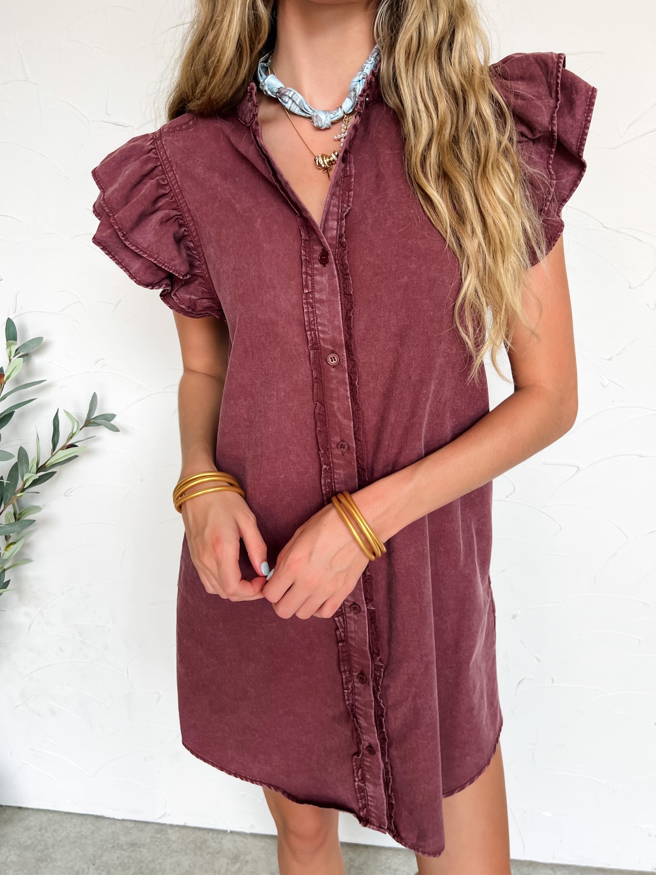 Moments Of Clarity Wire Fitted Dress