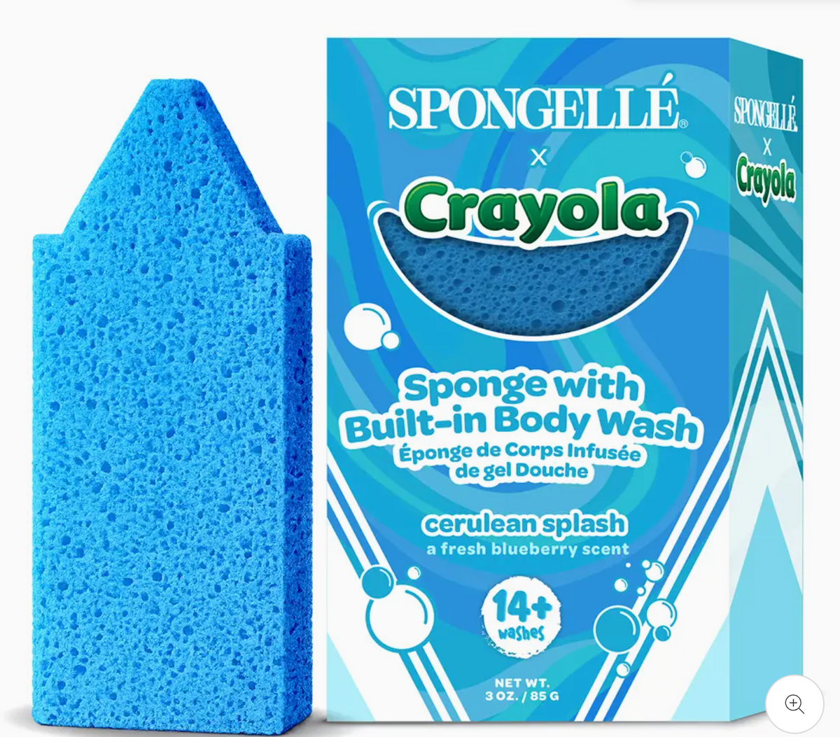 Cerulean Splash Body Buffer | Crayola X Spongellé