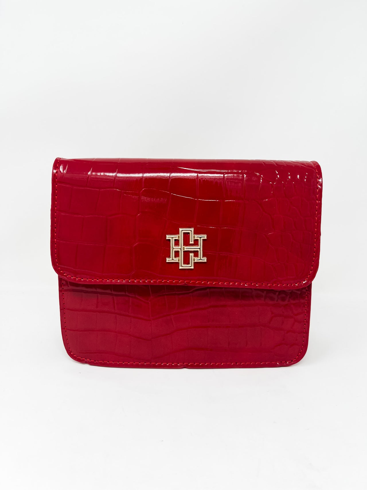 {CH} Evelyn Crossbody Red Patent EC