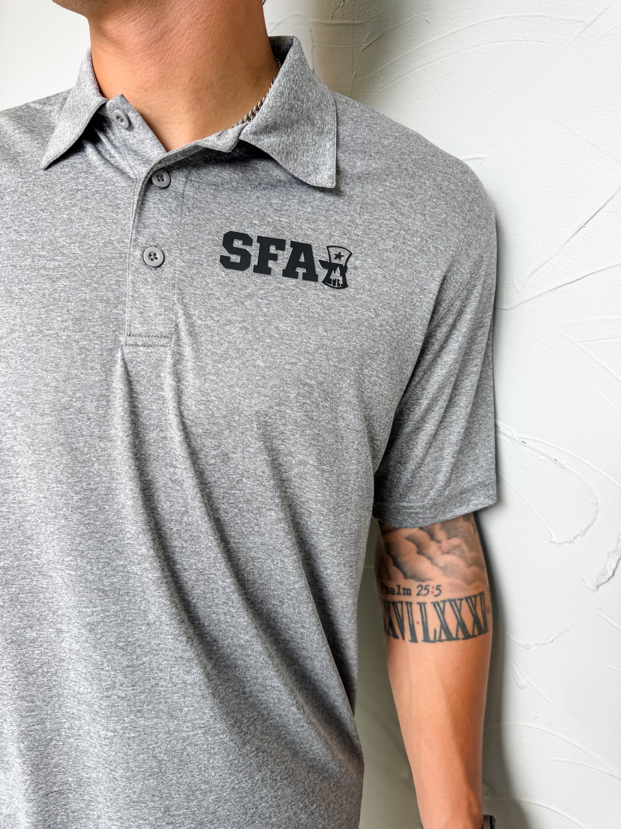 SFA Axe Polo- Black Logo