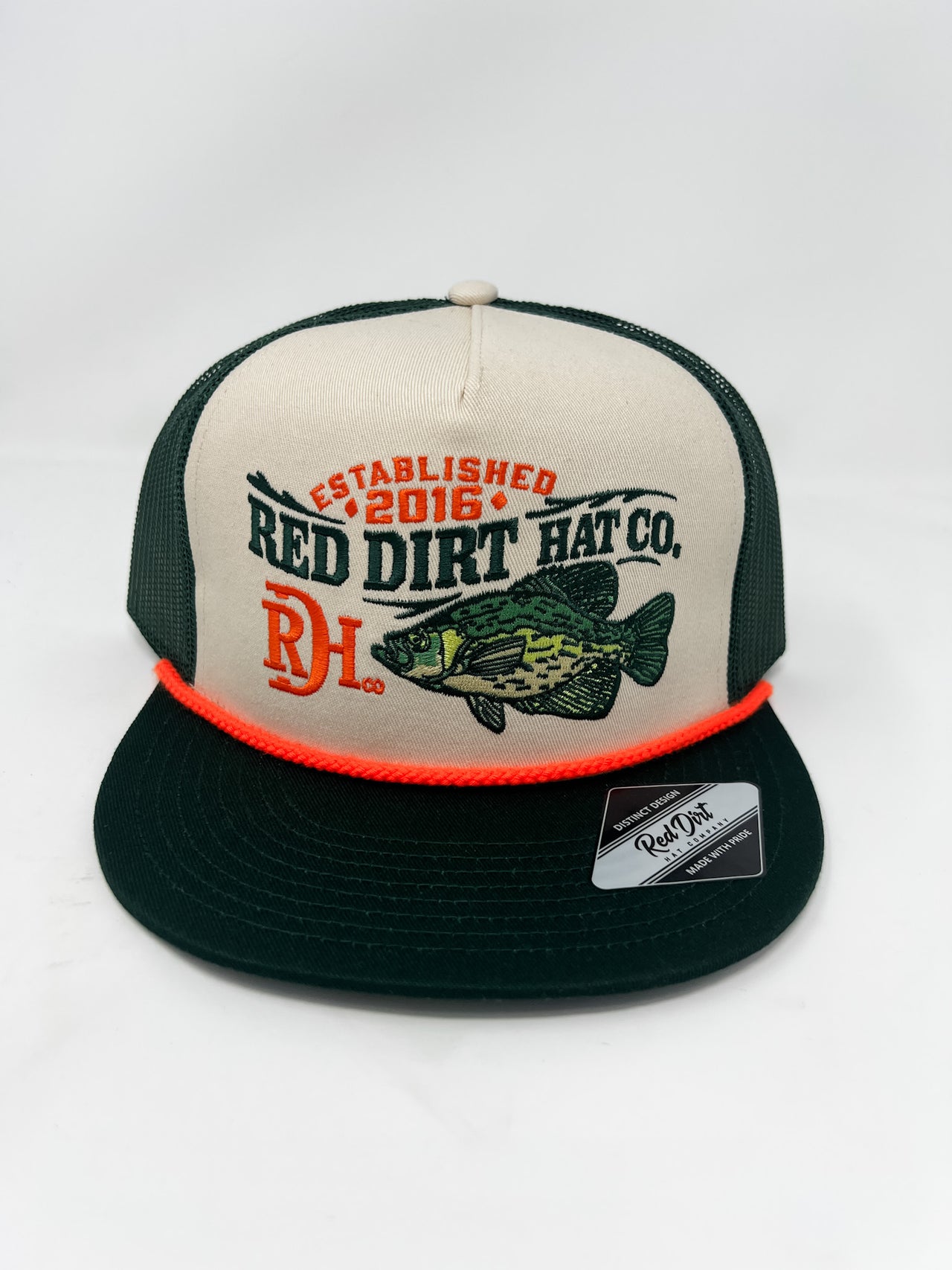 Hooked Hat- Green/Khaki