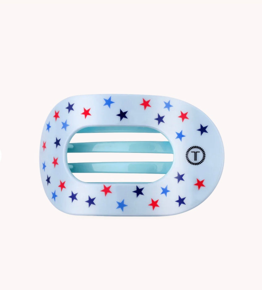 United We Sparkle Flat Round Hair Clip- Medium