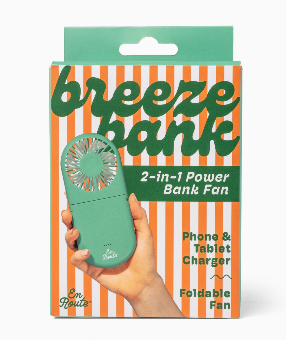 Breeze Bank 2-in-1 Powerbank Fan